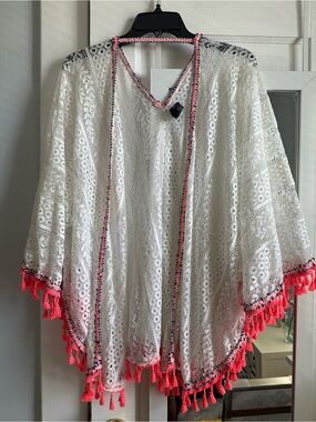 Express Women’s Crochet Swim Coverup